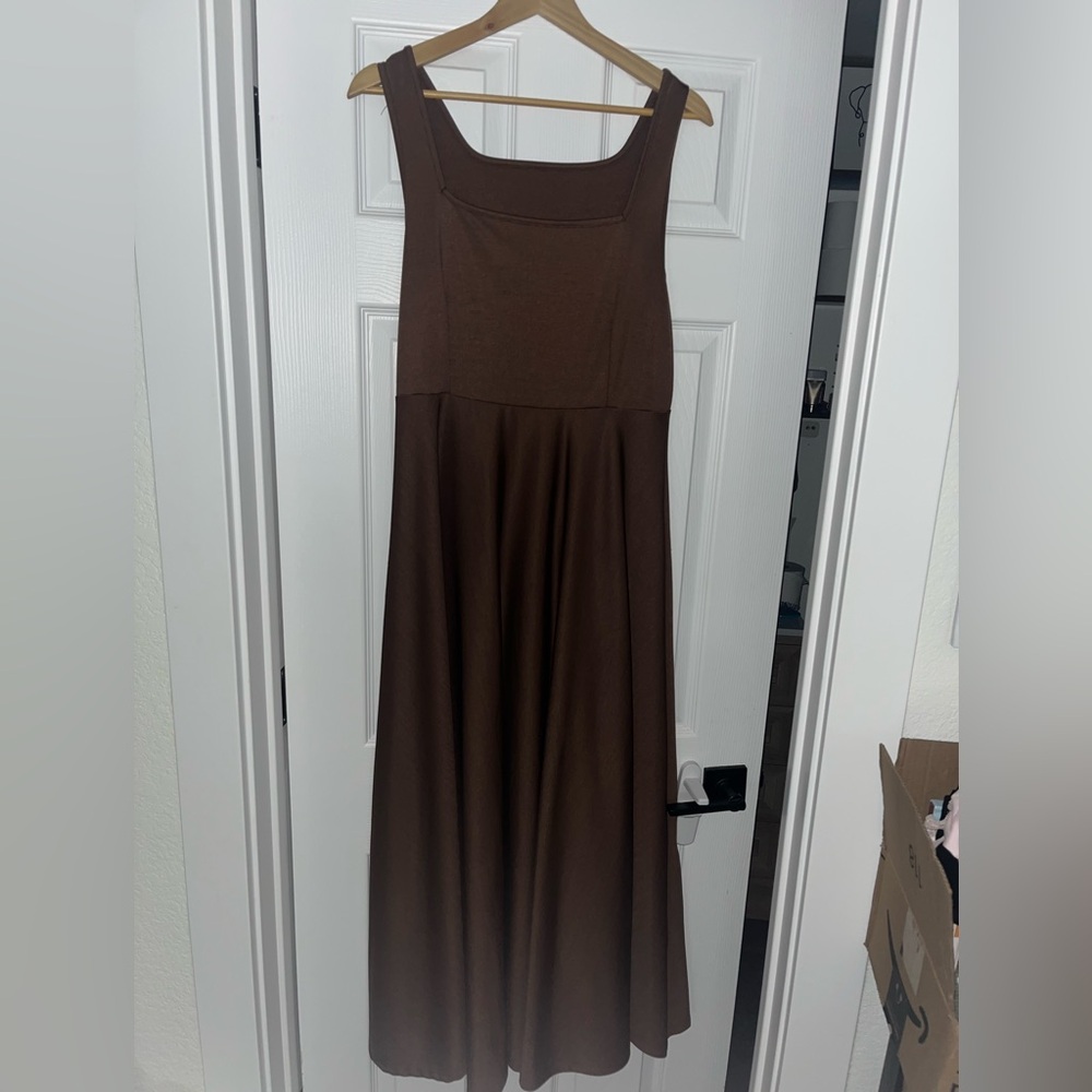 LAST CHANCE BEFORE DONATION Chocolate Brown Maxi Dress